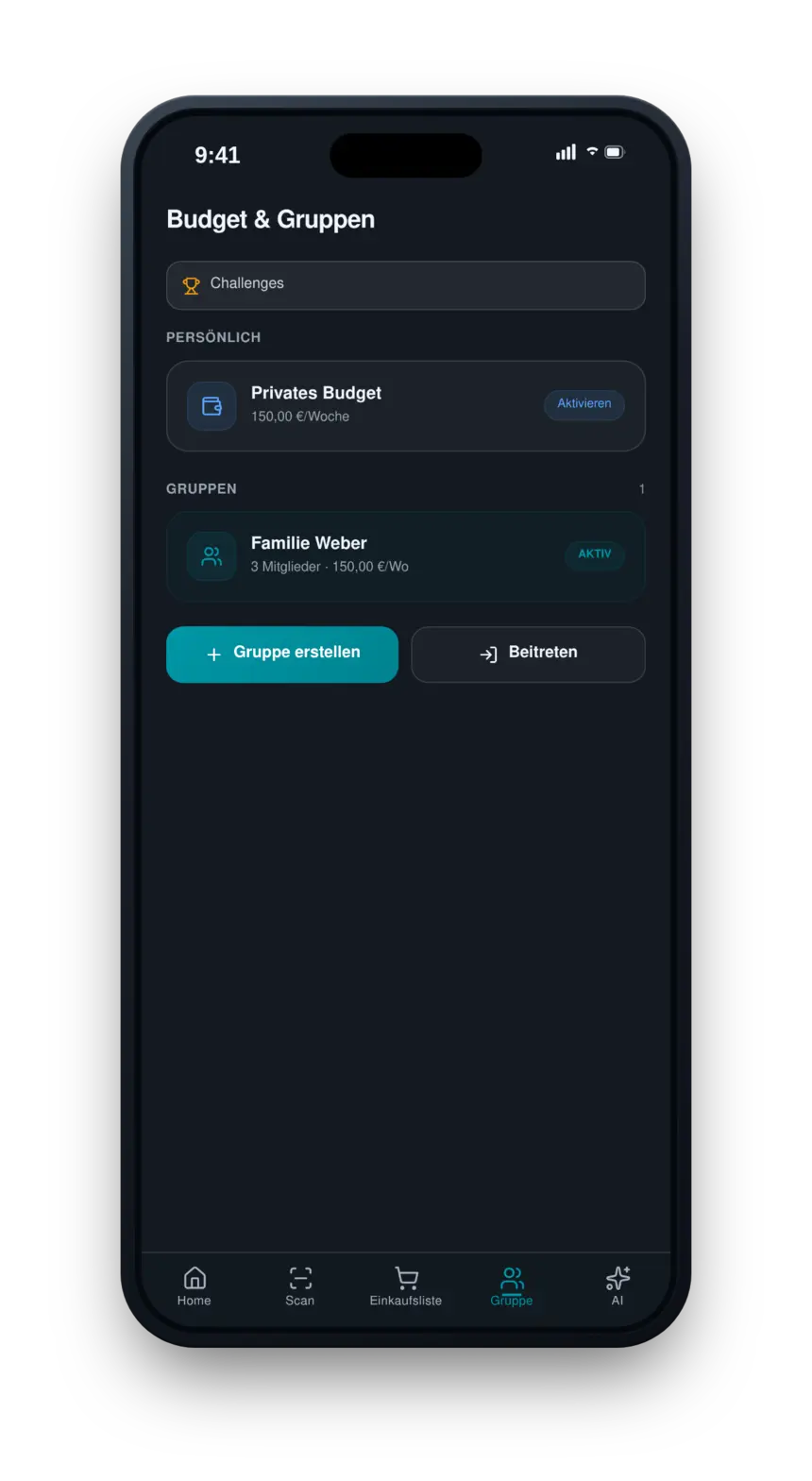 Bonbar App — Gemeinsam